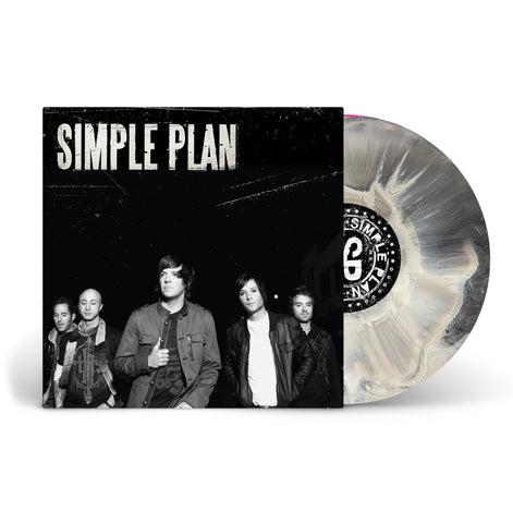 Simple Plan (Self Titled) Starburst Black And White Vinyl