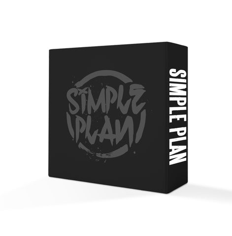 Signed Limited Edition Simple Plan Collection Vinyl Box Set